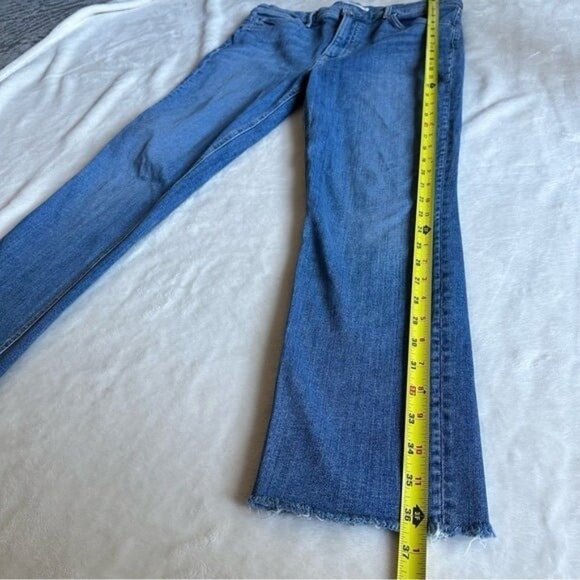 GRLFRND Reed Cropped High Rise Skinny Jeans in Come Over Wash Size 30 - Picture 4 of 12